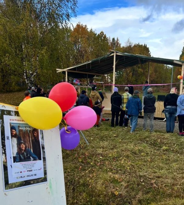 Fjällfritids och invigning av skateboardramp