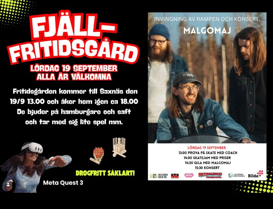 Fjällfritidsgård den 19 september