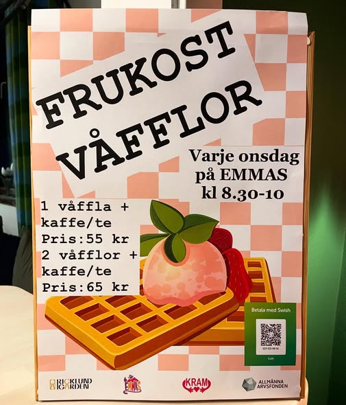 Våffeldagen imorgon
