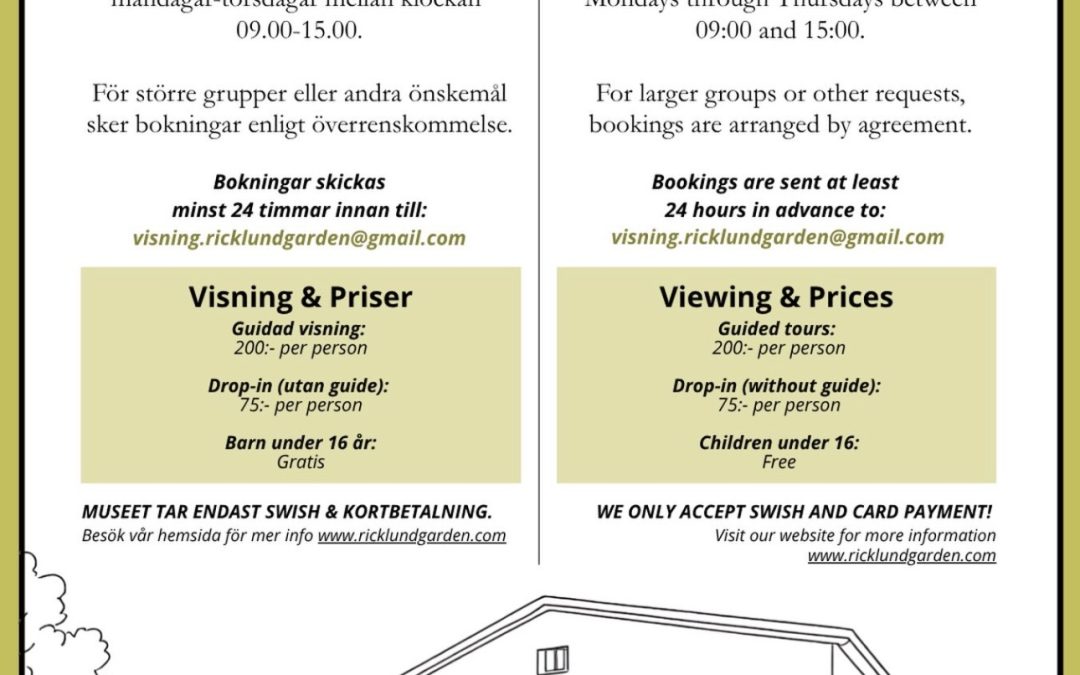 The museum´s opening hours
