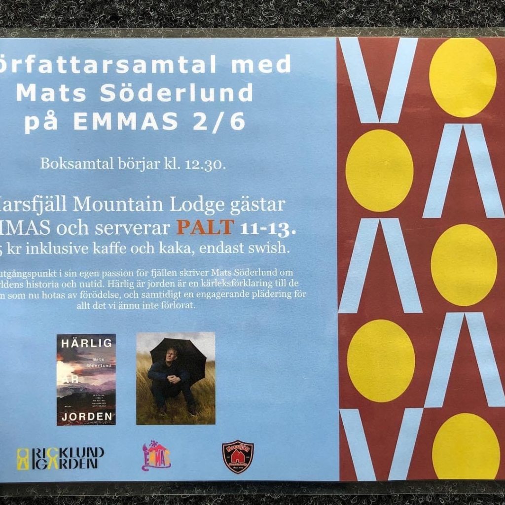 Författarsamtal med Mats Söderlund