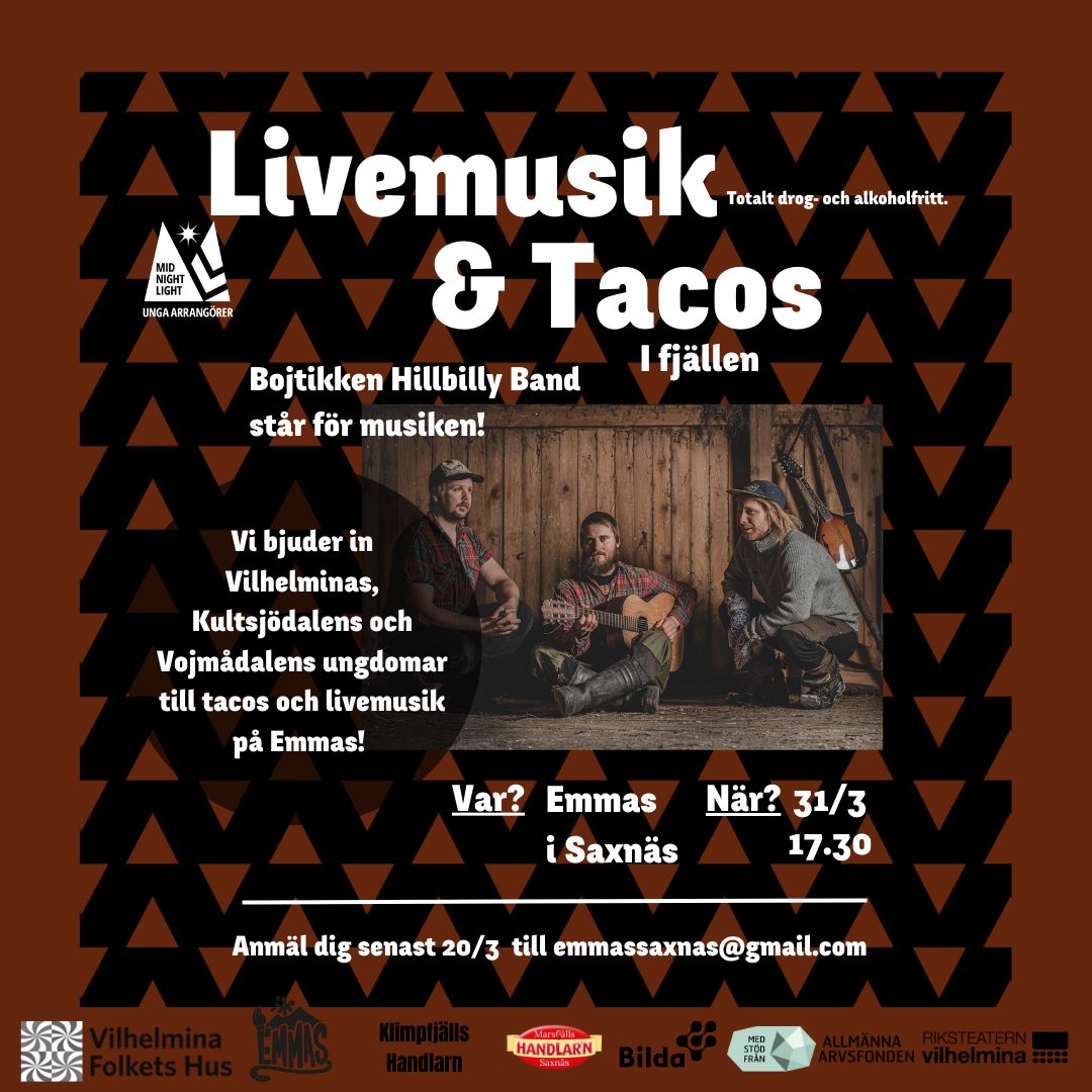 Livemusik och tacos i fjÃ¤llen